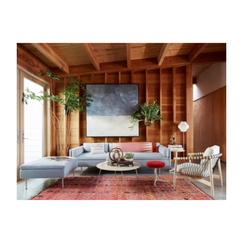 Eames Molded Plywood Coffee Table - Metal Base