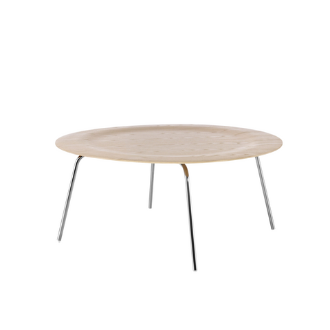 Eames Molded Plywood Coffee Table - Metal Base