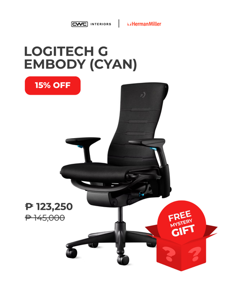 Logitech G Embody Gaming Chair by Herman Miller