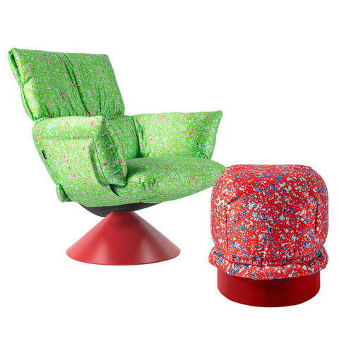 Happy Lud'o Chair and Ottoman