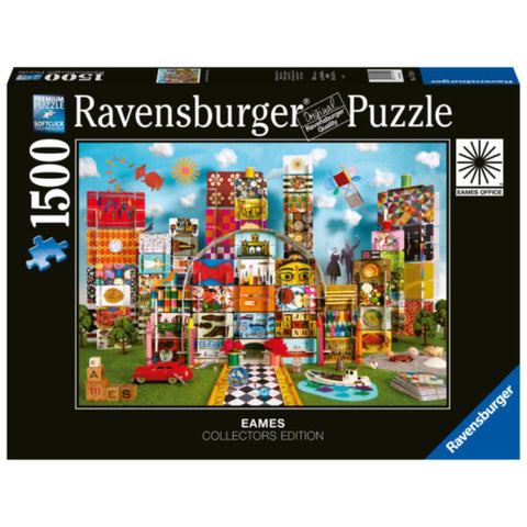 Eames Ravensburger House of Cards Puzzle