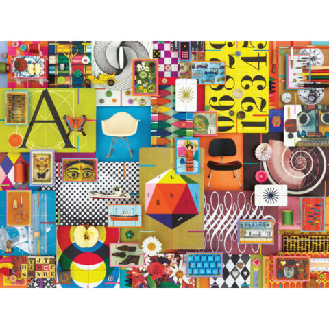 Eames Ravensburger House of Cards Puzzle