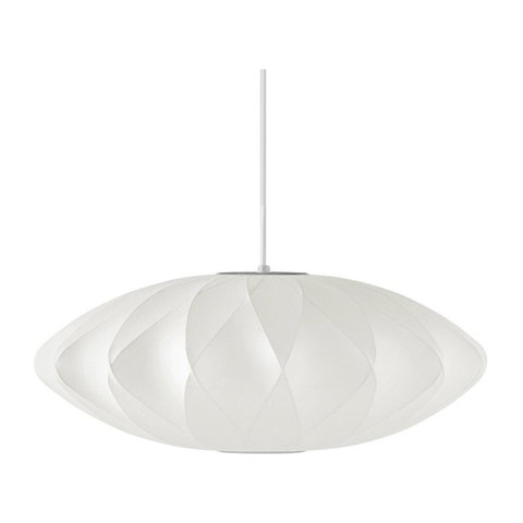 Nelson Saucer Crisscross Bubble Pendant