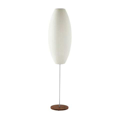 Nelson Cigar Lotus Floor Lamp