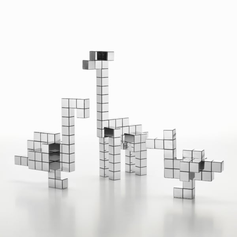 Panton Cubes Chrome