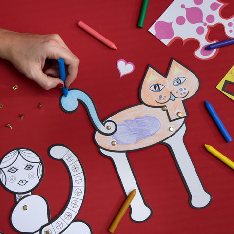 Eames Coloring Toy
