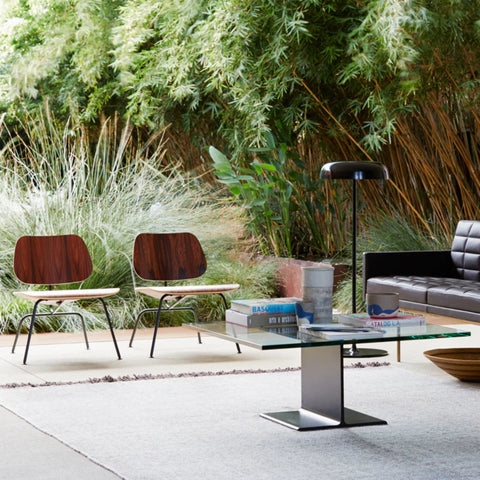 Eames Molded Plywood Lounge Chair Metal Base