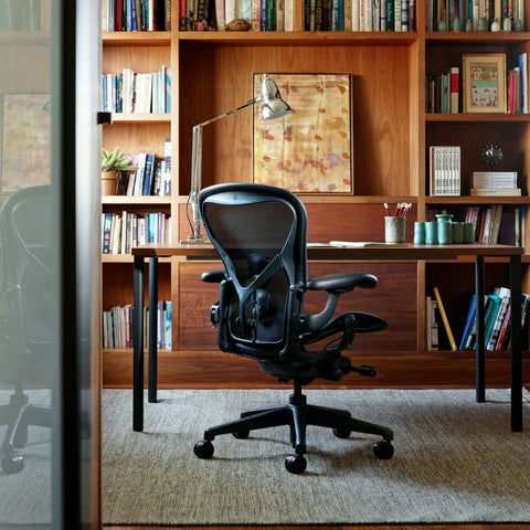 Aeron Remastered Chair (Nightfall) by Herman Miller