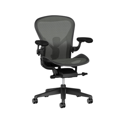 Aeron Remastered Chair (Graphite) | Herman Miller Computer Chair