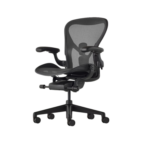 Aeron Remastered Chair (Onyx) | Herman Miller Computer Chair