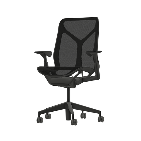 Cosm Chair Mid-Back Height (Graphite) | Herman Miller Cosm Chair