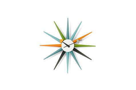 Sunburst Clock